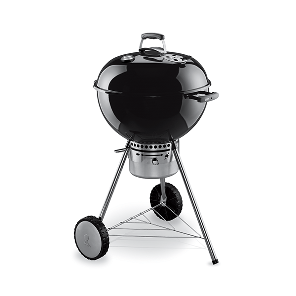 Weber 57cm one touch premium black charcoal braai grill BBQ