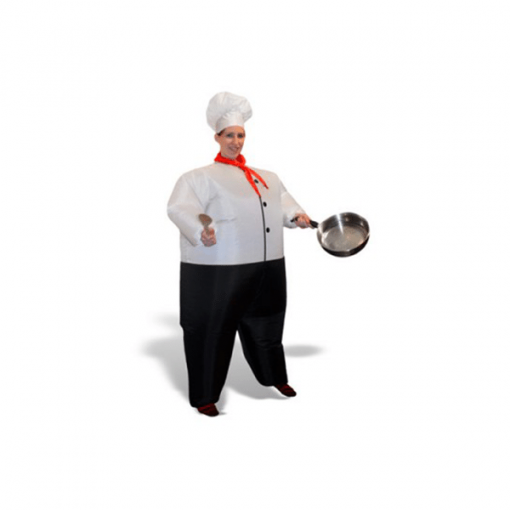inflatable chef costume