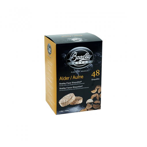 bradley smoker Alder flavour Bisquettes 48-Pack