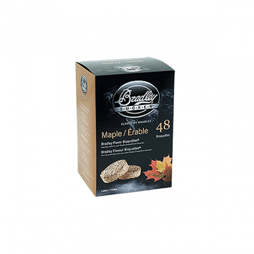 bradley smoker Maple flavour Bisquettes 48-Pack