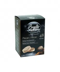 bradley smoker Pecan flavour Bisquettes 48-Pack