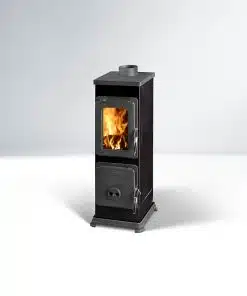 Thorma – BOZEN TOP OUTLET BLACK Freestanding Fireplace
