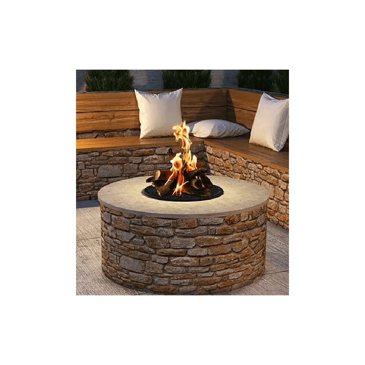 Chad-O-Chef Firepit Burner (Gas Burning)