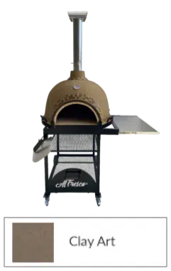 Al Fresco Festivo - Wood-fire Pizza Oven (optional Mobile Stand) - Dried Ochre - Image 5