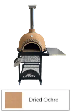 Al Fresco Festivo - Wood-fire Pizza Oven (optional Mobile Stand) - Dried Ochre - Image 6