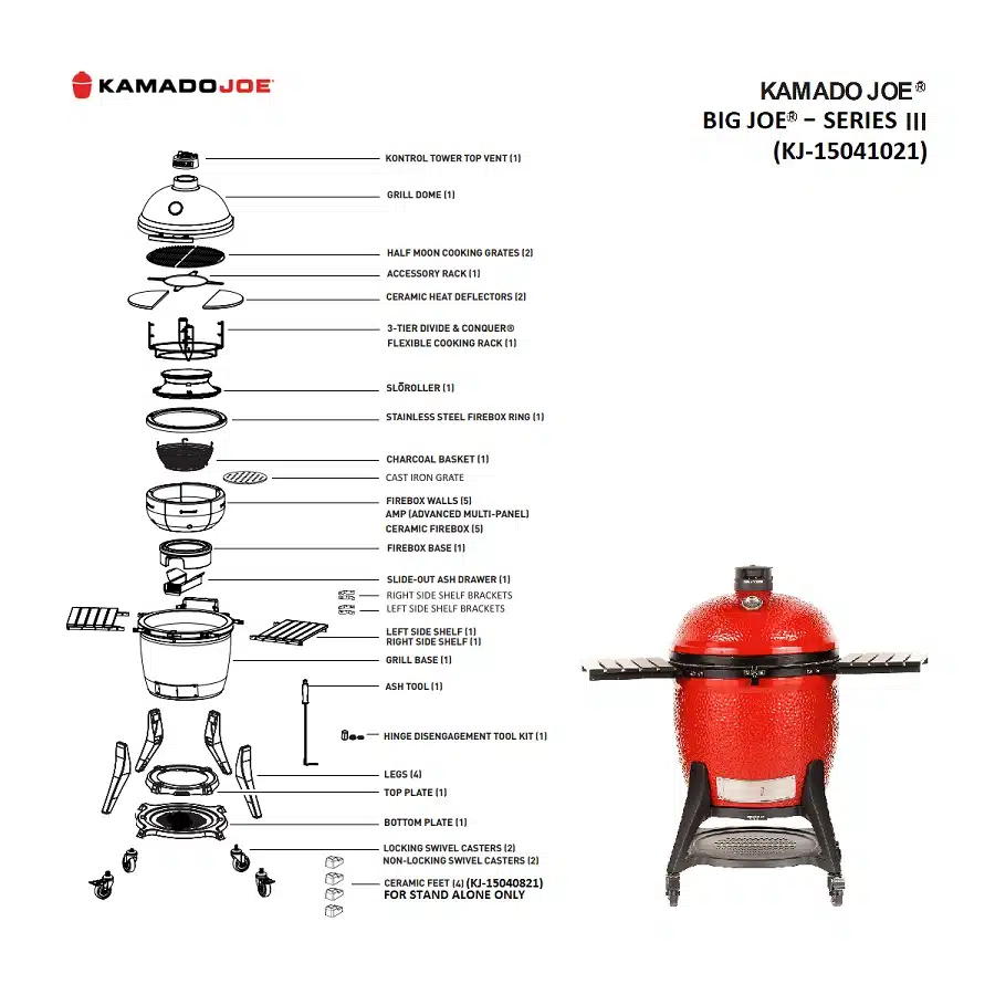 Kamado Joe ® – Big Joe Series 3 Grill - Image 3