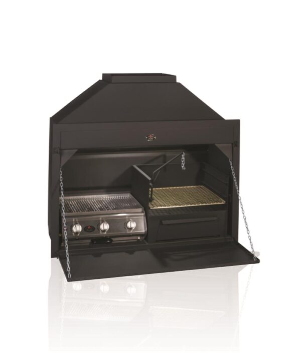 Homefires 1200 Combo Built-in Braai (With 3 burner insert)