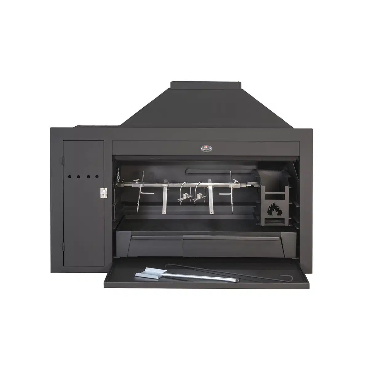 Homefires 1200 Super Deluxe Spit Built-in Braai (Includes 2.4m Flue and Rotating Cowl) - SAVE! - Image 2