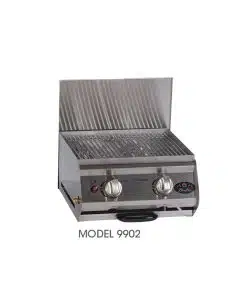Homefires 2 Burner Flat Top Gas Griller
