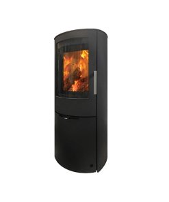 Jydepejsen-–-Mido-Steel-Black---Closed-combustion-Fireplace
