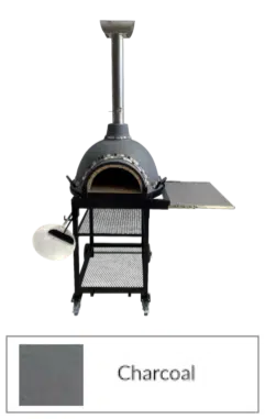 Al Fresco Magnifique - Wood-fire Pizza Oven (optional Mobile Stand) - Grey - Image 7