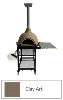 Al Fresco Magnifique - Wood-fire Pizza Oven (optional Mobile Stand) - Grey - Image 5