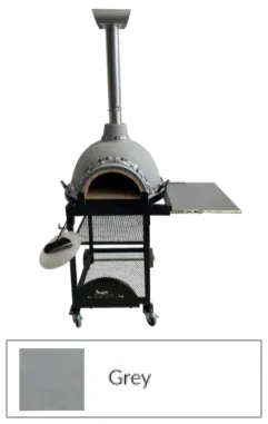 Al Fresco Magnifique - Wood-fire Pizza Oven (optional Mobile Stand) - Grey - Image 6