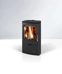 THORMA - FALUN II BLACK Closed Combustion Fireplace