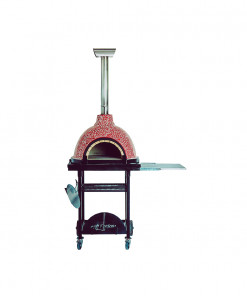 Al Fresco Festivo - Wood-fire Mosaic Pizza Oven (3-4 Pizzas) (optional Mobile Stand) - Designer Plain finish - Image 5