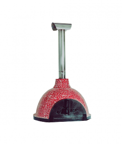 Al Fresco Festivo - Wood-fire Mosaic Pizza Oven (3-4 Pizzas) (optional Mobile Stand) - Designer Plain finish