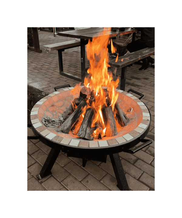 Al Fresco Fire Pit with Fire Braai Grid (Wood/Charcoal)