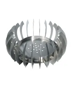 Chad-O-Chef Fire Blade Curved Firepit Burner (Gas Burning)