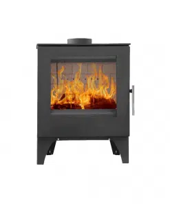 FLAMM 560 (on legs)– Closed Combustion Freestanding Fireplace