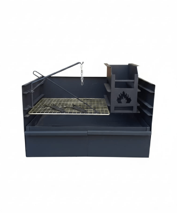 Homefires Table braai for 1500 Combination braai, with Ash Lid and Drawers Or Freestanding