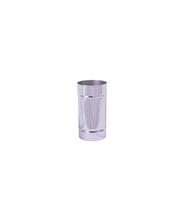 Homefires 150 mm Pipe 300 mm Long S/S Single Wall