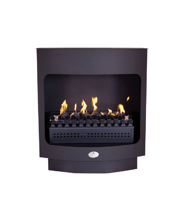 HomeFires Maluti Freestanding 760 Firebox Vent Free Fireplace with Gas Grate