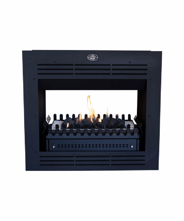 HomeFires Built-in 940 Double sided Firebox Vent Free Fireplace