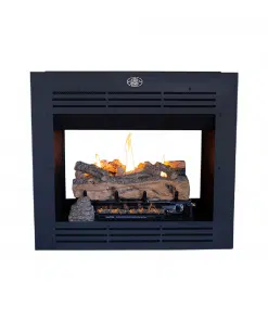 HomeFires Built-in 940 Double sided Firebox Vent Free Fireplace