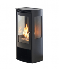 FLAMM E350 – Closed Combustion Freestanding Fireplace - bio-ethanol