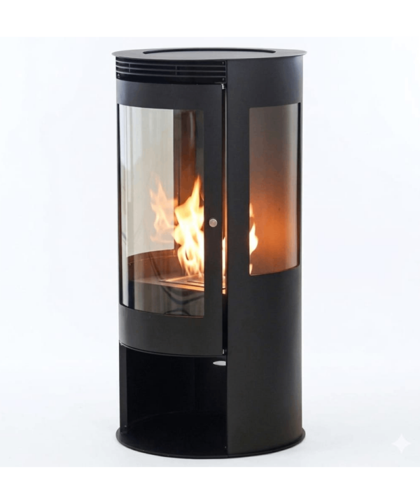FLAMM R400 –  Freestanding Fireplace - bio-fuel
