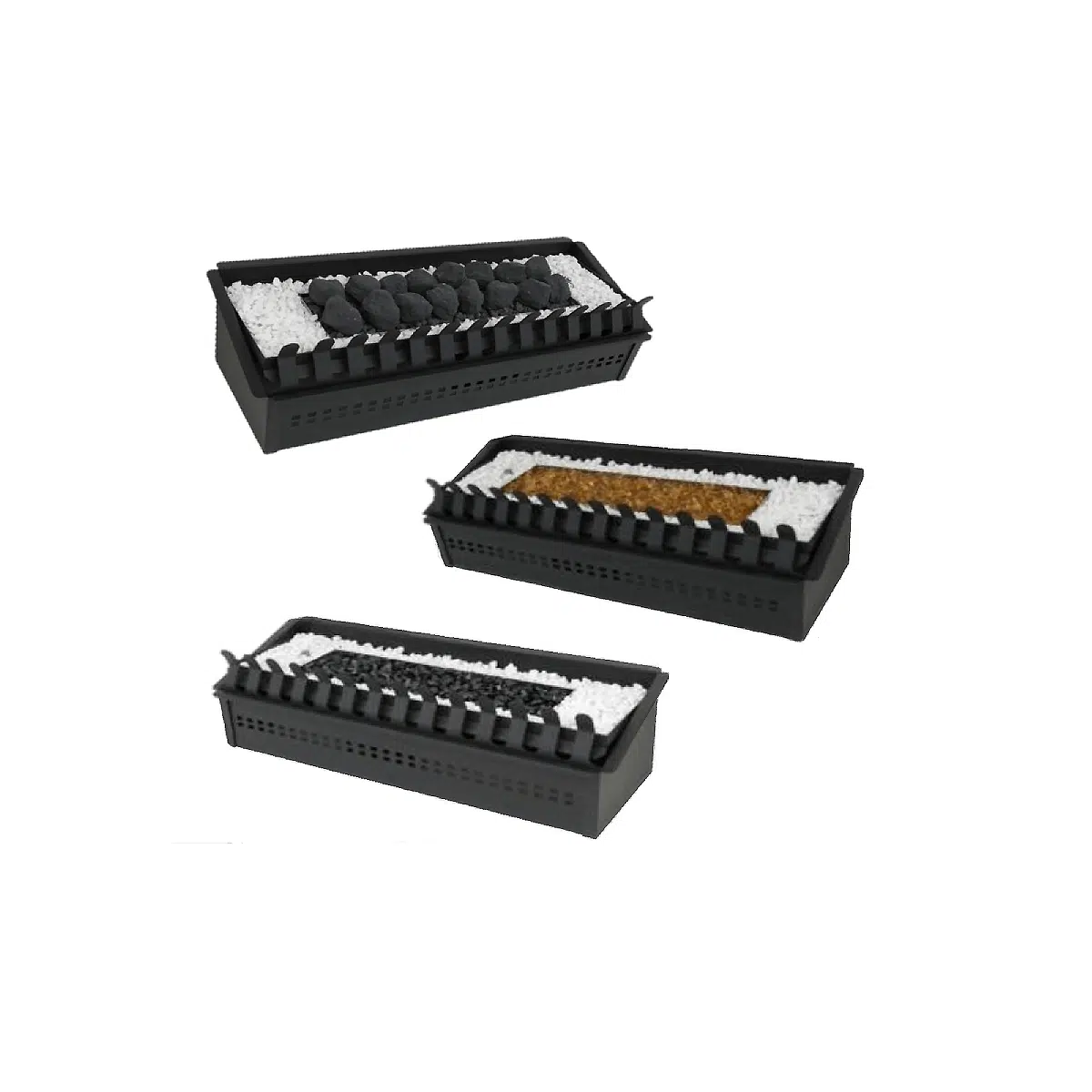 HomeFires Built-in 1090 Firebox Vent Free Stainless Steel Face Fireplace - Image 2