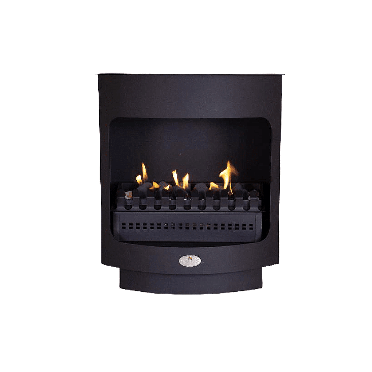 HomeFires Maluti Freestanding 650 Firebox Vent Free Fireplace with Gas Grate - Image 4