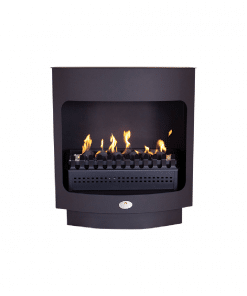 HomeFires Maluti Freestanding 760 Firebox Vent Free Fireplace with Gas Grate
