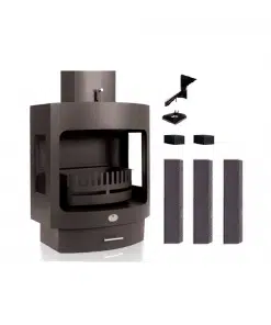 HomeFires 750 Maluti with Glass Sides Freestanding Unit