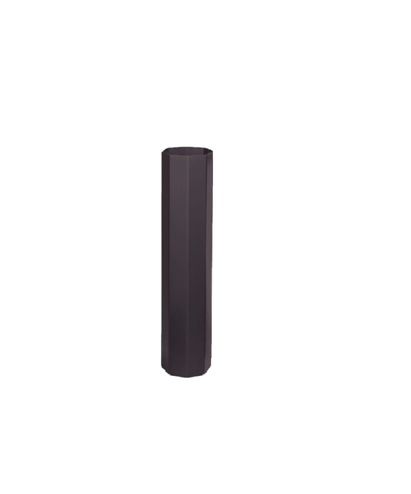 Homefires 420mm Octagonal Flue Pipe for 1000 Alpine freestanding fireplace 1.2m