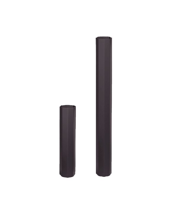 Homefires 230mm Octagonal Flue Pipe for 800 Victorian fireplace