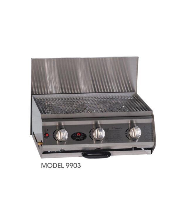 Homefires 3 Burner Flat Top Gas Griller