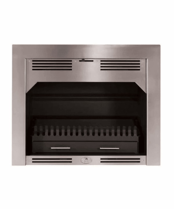 HomeFires 850 Built-in Fireplace New Shape (Stainless Steel Trim)