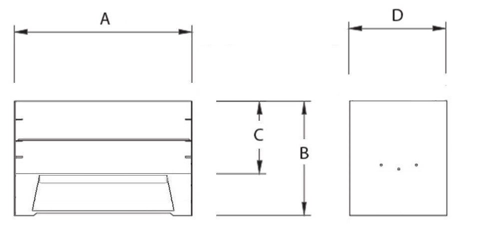 Homefires 700 Table with Warmer Drawer, Combination or Freestanding ...