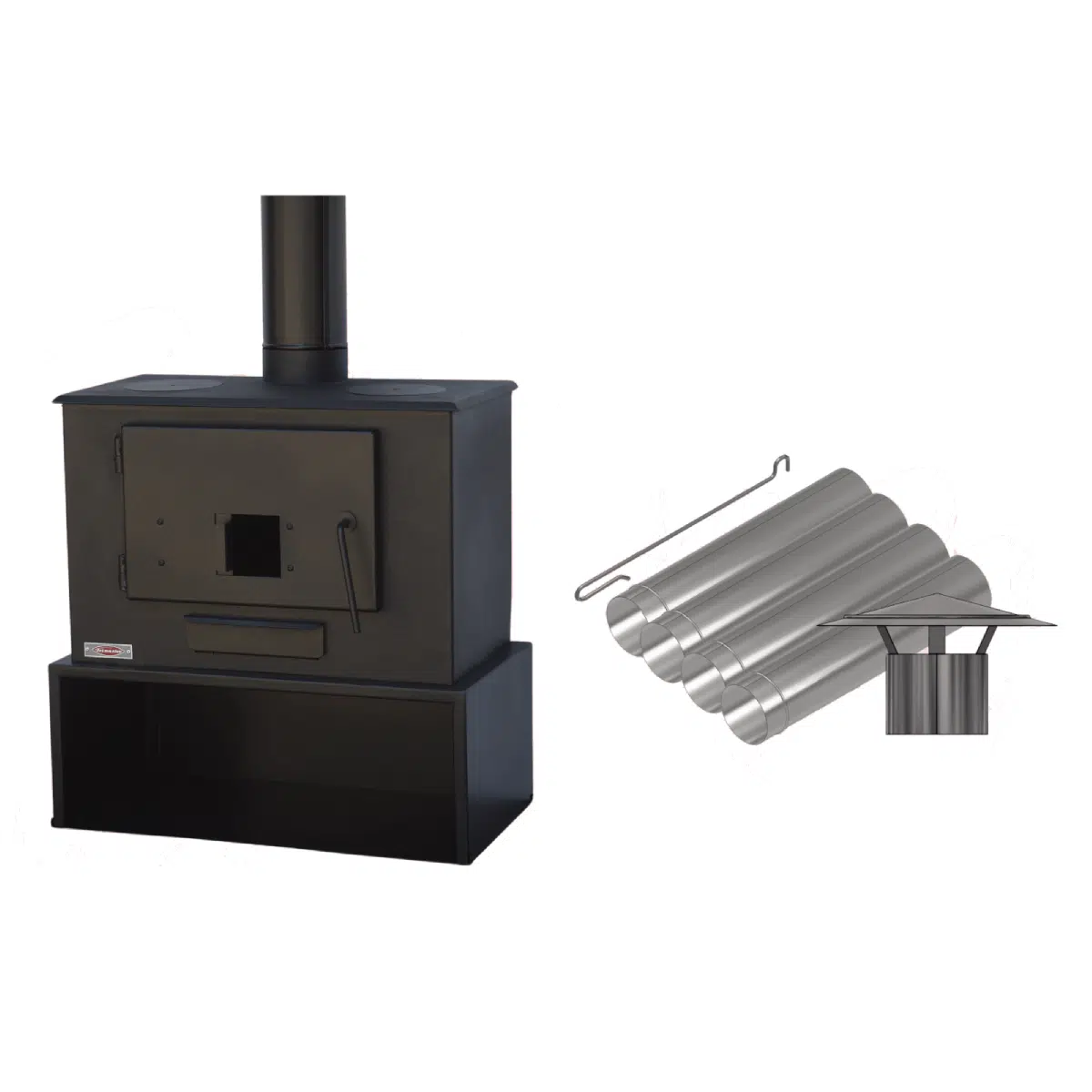 Jetmaster Makoya Stove - multi fuel (wood/coal) - Image 2