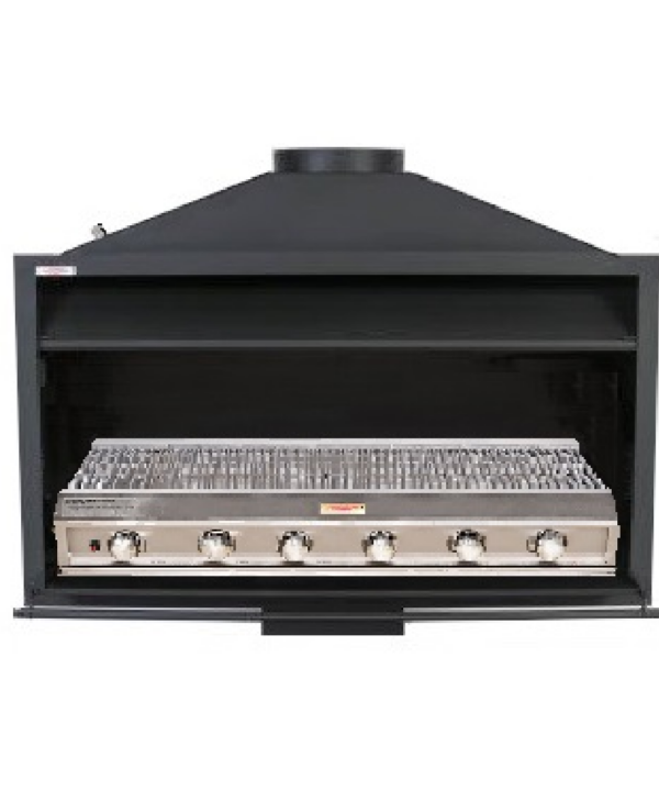 Jetmaster 1200 Entertainer (Cut for Gas) 6 Burner (shallow) Built-in Braai