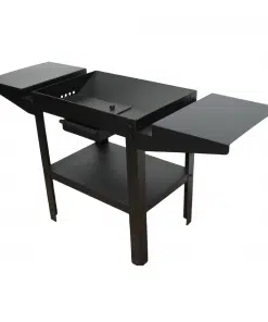 Jetmaster Argentinian Large Grill Stand - Mild Steel (Black)