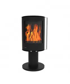 Jetmaster BLAZE Slow Combustion freestanding on Pedestal Fireplace