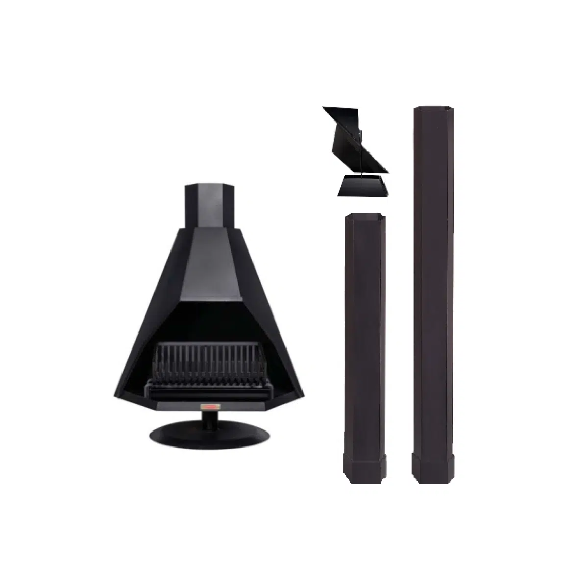 Jetmaster Hex 1000 with Basket Grate and Pan Bundle - Save!