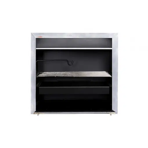 Jetmaster 700 Hybrid Entertainer Mild/Stainless Steel Built-in Braai ...