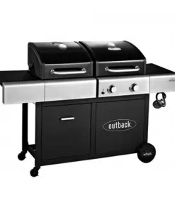 Outback DUAL FUEL Braai - 2 burners - Gas/Charcoal