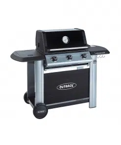 Outback MAGNUM Hybrid Multi-Cooking Surface Braai - 3 burners - Gas/Briquettes