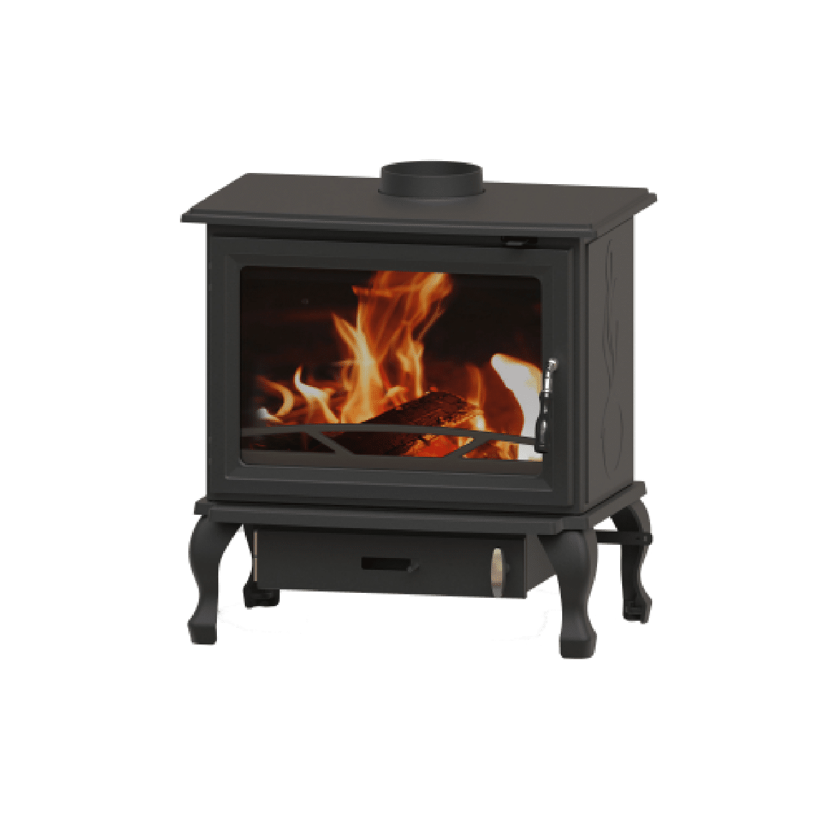 WIKING XN087 12-16kW– Slow Combustion Fireplace - Image 2